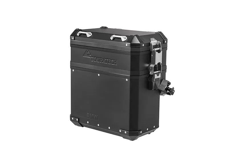 Touratech 12 liter aluminium zijkoffer verhoger