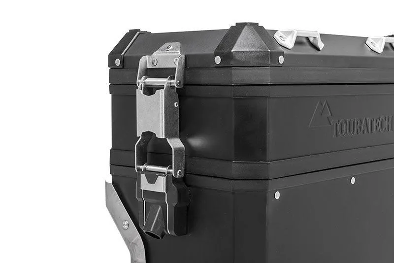 Touratech 12 liter aluminium zijkoffer verhoger