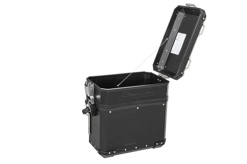 Touratech 12 liter aluminium zijkoffer verhoger