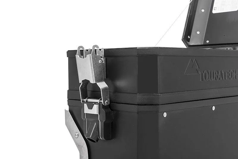 Touratech 12 liter aluminium zijkoffer verhoger