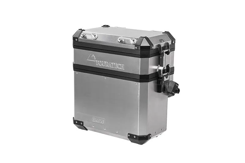 Touratech 12 liter aluminium zijkoffer verhoger