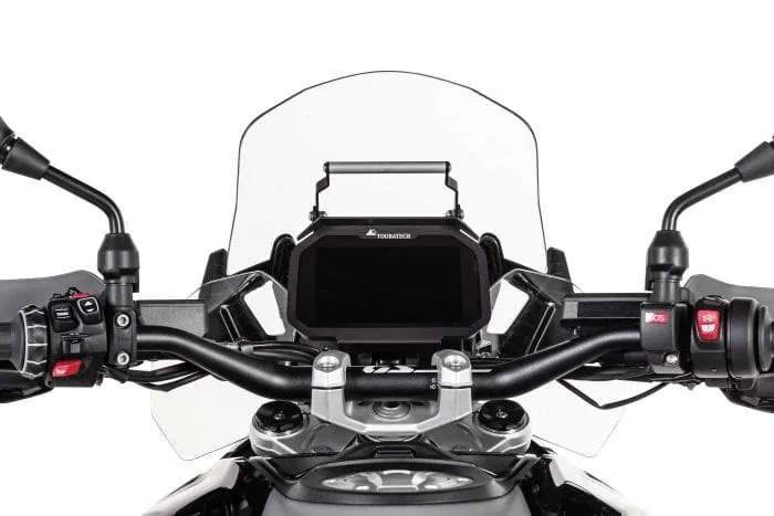 Touratech GPS steun in hoogte verstelbaar voor de BMW R1300GS GSA