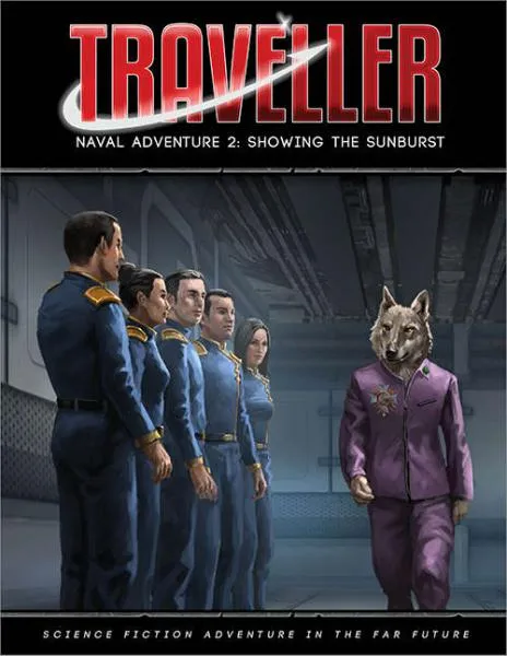 Traveller: Naval Adventure 2 - Showing the Sunburst