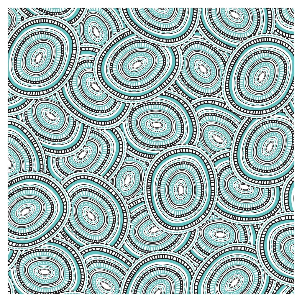Tribal Aztec Pattern Adhesive Vinyl Sheet
