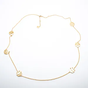 Trina Turk Sparkling Exquisite Gold-toned Necklace