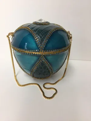 Turquoise Alligator Purse