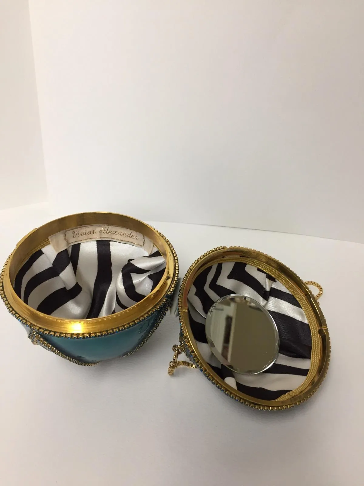 Turquoise Alligator Purse