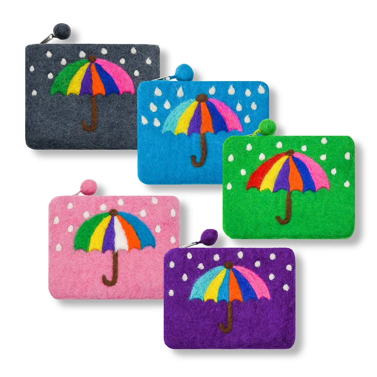 Umbrella Design Coin Purse