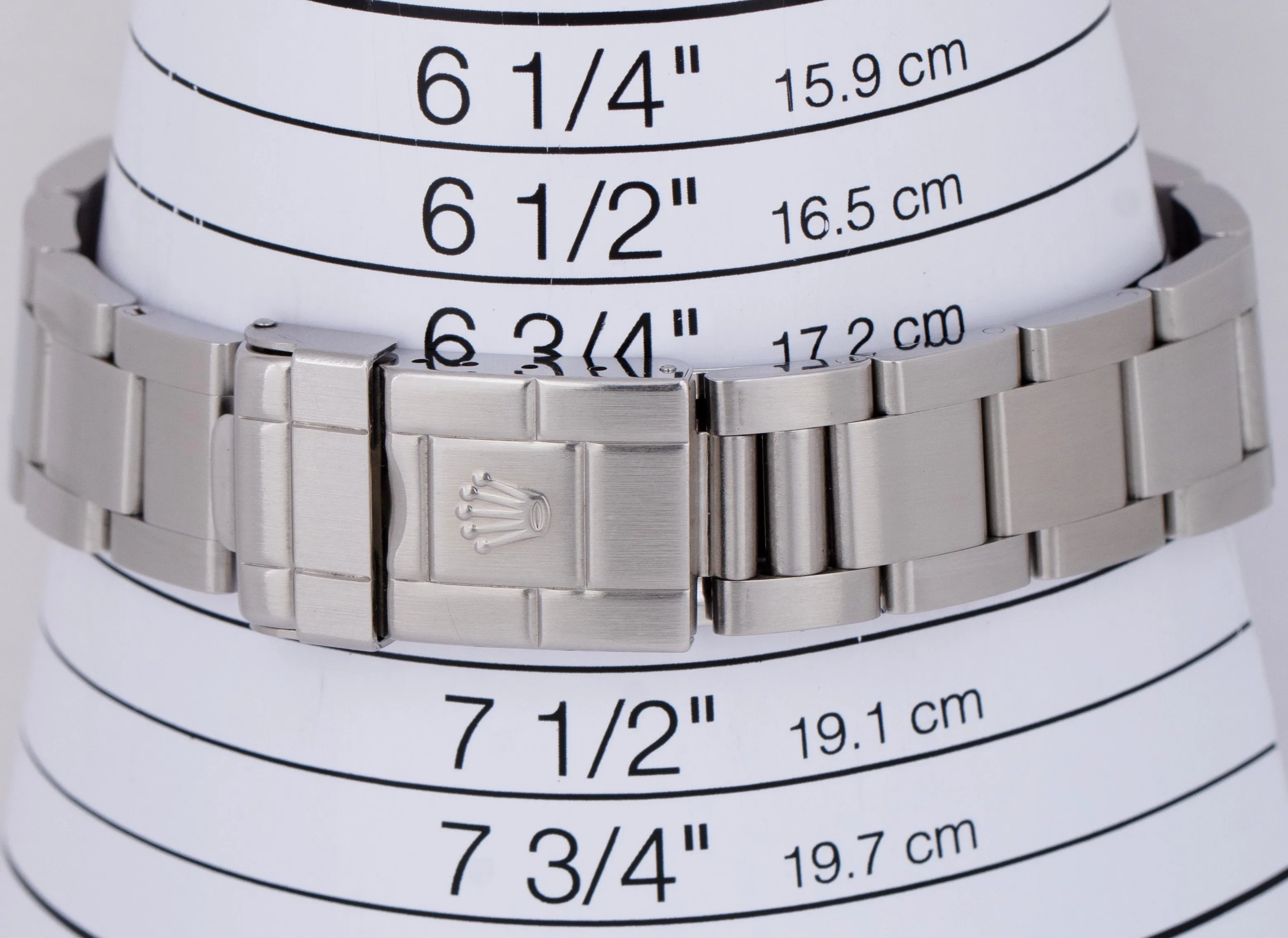 UNPOLISHED Rolex Explorer I Black 36mm 3-6-9 SWISS ONLY Dial Steel Watch 14270