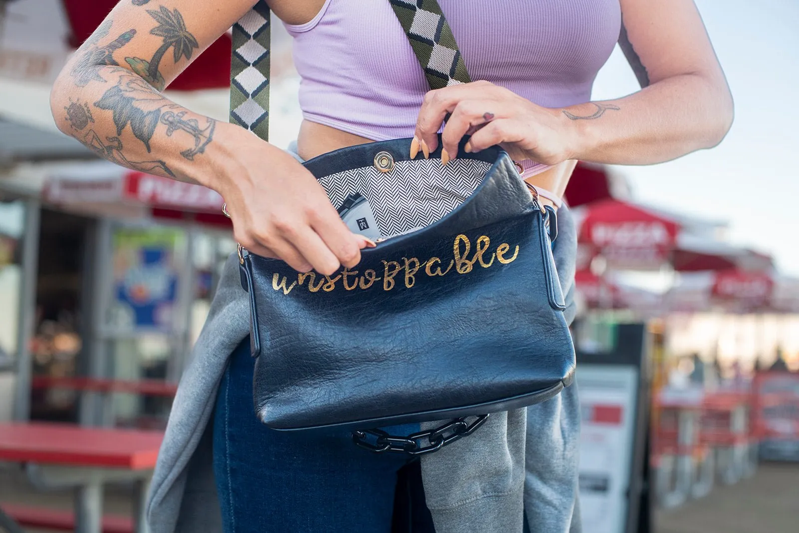Unstoppable Peekaboo Bag