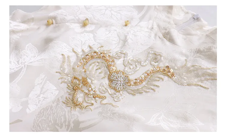 Vanessa Exquisite Embroidery Qipao Cheongsam