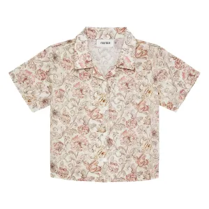 Venecia Floral Mini Button Down Shirt