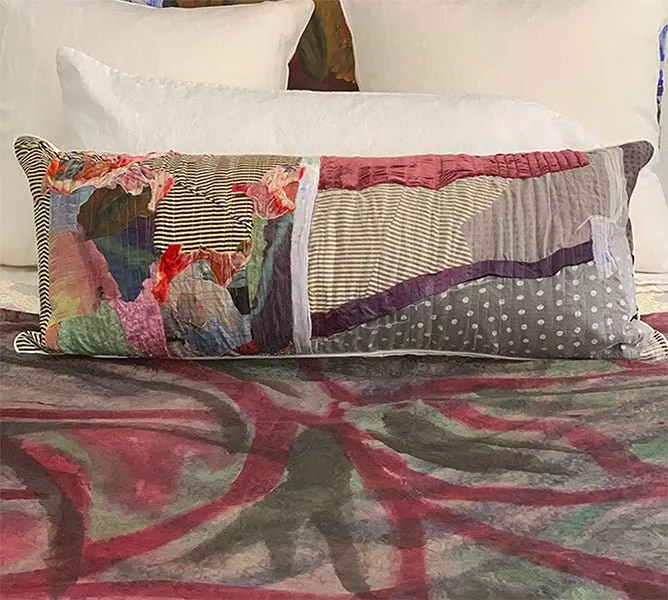 Verbena Long Lumbar Pillow  - Throw Pillow