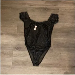 Victoria Secret Shimmer Bodysuit LE M NWT