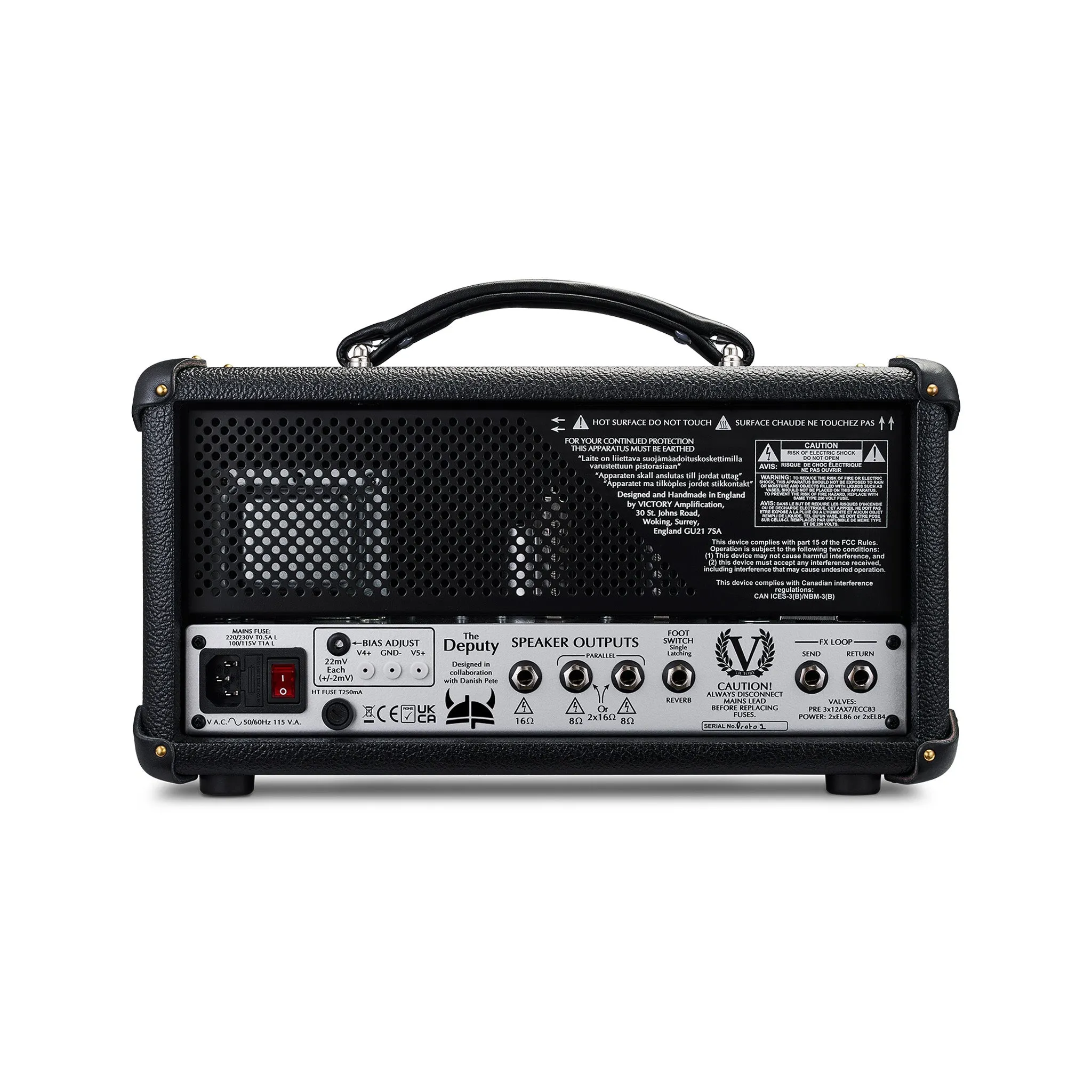 Victory The Deputy Head Compact Sleeve Guitar Amplifier