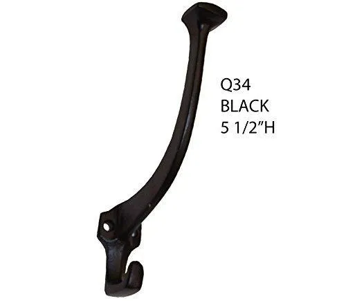 Wood Coat Rack Hanger Wall Mounted, Mission, 5 Hook, Oak Wood, Contact Us With Your Stain or Paint Choice, Custom Available