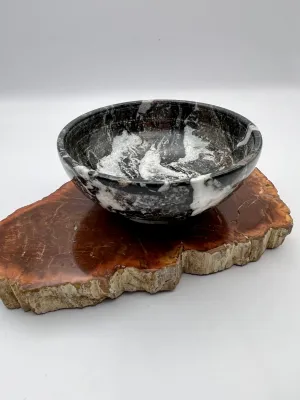 Zebra Jasper Offering Bowl