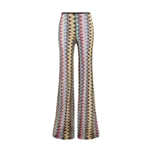 Zig zag patterned Pants