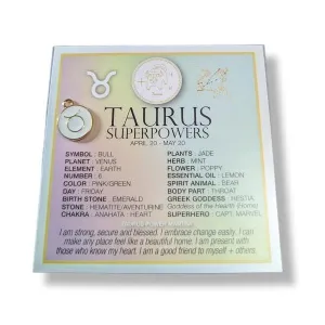 Zodiac Affirmation Card Taurus